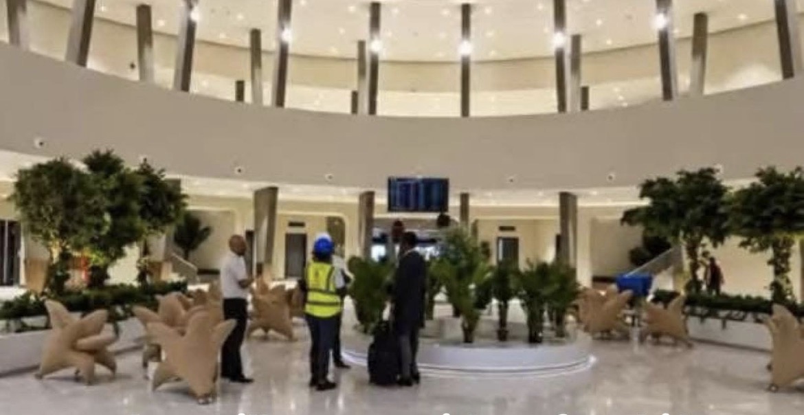 Aéroport de N’djili : le terminal national entre en pleine rénovation
